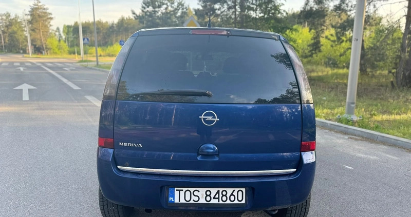 Opel Meriva cena 6900 przebieg: 150490, rok produkcji 2007 z Pogorzela małe 529